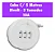Cabo Extensor Retratil 3 Tomadas 5 Metros Multi Branco - WI25 - Imagem 1