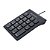 Teclado Numérico USB 19 Teclas Slim KN-12BK C3Tech Preto | Infopeças - Imagem 1