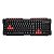 TECLADO USB GAME KG-10V2BK C3T - Imagem 2