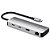 DOCKING USB-C COMTAC - 9 EM 1 (USB-C, USB3.0, HDMI, SD, RJ-45 10/100/1000) - ALUMINIUM - 20129481 - Imagem 8