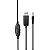Headset com Fio HF250 PH467 - Conexão Híbrida P3 + USB e 150cm - Imagem 2