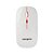 MOUSE CROMA SEM FIO 2.4G 1.600 DPI BRANCO 60000161 - Imagem 1