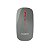 Mouse Maxprint Croma Sem Fio 2.4G 1600 DPI Cinza LED Recarregável Infopeças - Imagem 1