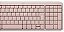 Kit Teclado e Mouse Sem Fio Logitech MK250 Rosa - Imagem 1