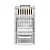 PINO JACK RJ-45 8X8 CAT6 INTELBRAS CONEX 1000 C/ 50 PC - Imagem 1