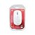 MOUSE S/FIO RECARREG BLUETOOTH+RC/NANO M-BT80WH C3T - Imagem 4