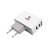 CARREGADOR C/2 USB 2A KE-FTB22 KROSS ELEGANCE - Imagem 1