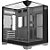 Gabinete Gamer Kalkan Midgard Vision Preto Aquário KLK00086 sem Fans | Infopeças - Imagem 5