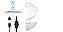 Headset com Fio USB/USB-C 150cm Over Ear PH509 Multi - Infopeças - Imagem 4