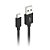 Cabo USB para USB-C 2m C3Tech CB-C21BK Preto 2A | Infopeças - Imagem 2