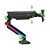 Suporte Gamer com RGB para Monitor ELG F100RGB Pistão a Gás - Infopeças - Imagem 3