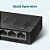 Switch TP-link LS1005G 5 Portas 10/100/1000Mbps - Imagem 4
