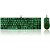 Kit teclado/mouse s108 light green - Imagem 2