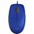 Mouse com fio azul logitech m110 - Imagem 3