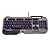 Teclado gamer warrior ragnar superficie em metal led tc222 - Imagem 3