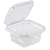 Embalagem Plástica Quadrada F732 350ml c/lacre - Imagem 1