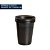 Copo Plástico 200ml Preto c/50 unidades - Imagem 1