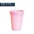 Copo Plástico 200ml Rosa c/50 unidades - Imagem 1