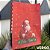 Sacola de Papel G Natal Vermelha c/10 unidades - Imagem 2