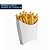 Caixa para Batata Frita c/ 200 unidades - Imagem 2
