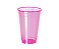 Copo Plástico Balada Neon Rosa 330ml c/25 unidades - Imagem 1