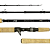Vara New Infinity Black 2,10m Im6 60Lbs 2 Partes P/ Carretilha Lumis - Imagem 1