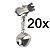 Sino Guizo Para Vara Kit Com 20 Unidades Sininho - Imagem 1