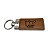 Chaveiro em Couro com Metal Personalizado a Laser - Imagem 1