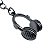 Chaveiro Fone de Ouvido em Metal para Músicos e Ministérios de Louvor - Imagem 2