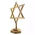 Estrela de Davi Dourada 12 Tribos de Israel para Mesa e Altar - Imagem 3