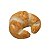 Croissant Artificial Realista – Decoração para Vitrines, Eventos e Santa Ceia - Imagem 1