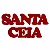 Placa Santa Ceia em MDF Vermelha – Kit Decorativo para Mesa da Ceia - Imagem 1