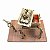 Arca da Aliança com Levitas em Metal – Miniatura Decorativa Bíblica - Imagem 3
