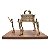 Arca da Aliança com Levitas em Metal – Miniatura Decorativa Bíblica - Imagem 11