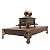 Arca da Aliança em Metal com Base de Madeira – Miniatura Decorativa - Imagem 5