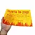 Tapete de Oração "Tapete de Fogo" em TNT para Campanhas e Igrejas - Imagem 2