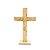 Cruz de Madeira MDF 15cm com Base – Lisa ou Texturizada - Imagem 1