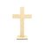 Cruz de Madeira MDF 15cm com Base – Lisa ou Texturizada - Imagem 2