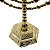 Menorá Candelabro de Metal Dourado 7 Braços – Terra Santa - Imagem 3