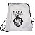 Mochila Sacola Personalizável com Cordão - Mensagens Cristãs - Imagem 4