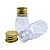Frasco de 15ml PET com Tampa Rosca de Metal Dourada - Imagem 2