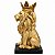Estatueta Leão de Judá com Coroa Dourada – Decoração Cristã - Imagem 3