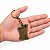 Chaveiro Harpa de Davi em Metal Bronze Antigo - Imagem 3
