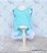 Vestido Three Step Azul Thiffany  Maristela - Imagem 4