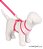 Peitoral Dupla Face Ice Rosa Woof - Imagem 2