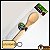 Colher de bambu para Impressão de Gravura RACHADA - Imagem 1