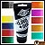 Tinta Premium à base de água 100 ml para Xilo e Linóleo EssDee - Imagem 1