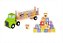 Caminhão Alfabeto e Números-Madeira-Multicolorido-Tooky Toy - Imagem 1