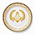 Prato Decorativo Maçonaria Gold - Edição Exclusiva - Imagem 1
