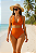 Biquíni Cintura alta laranja Olivia - Imagem 1